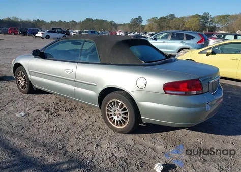 2006 Chrysler Sebring Touring z USA, uszkodzony, nr VIN 1C3EL55R86N115916